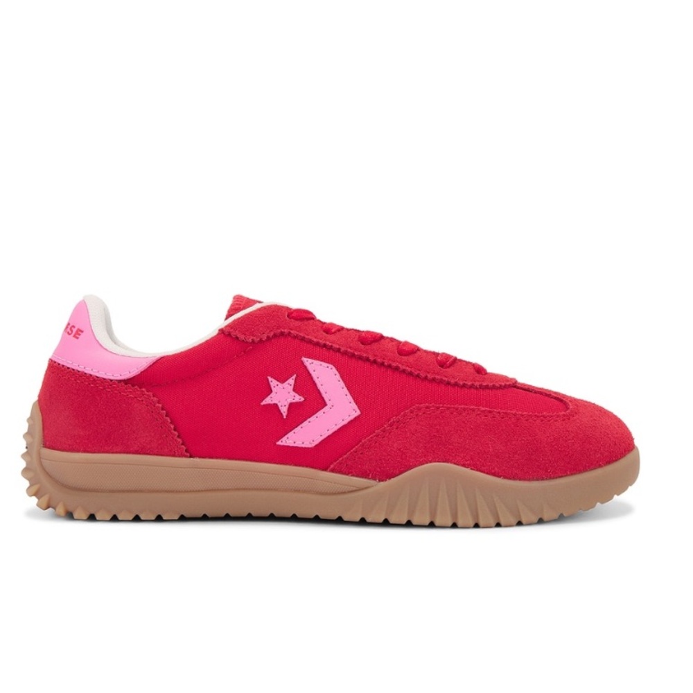 Run Star Trainer in Red, Pink, & Egret